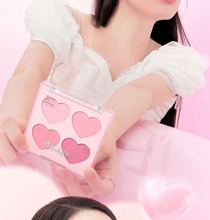 dasique Blending Mood Cheek Sweet Heart Collection - 2 Types - #14 Love Heart