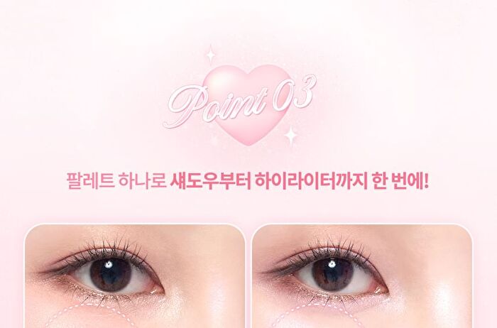 Mood Shadow Palette Sweet Heart Collection - 2 Types - #06 Sweet Heart