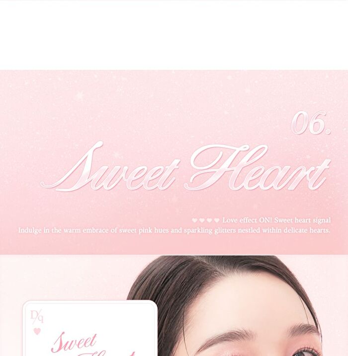 Mood Shadow Palette Sweet Heart Collection - 2 Types - #06 Sweet Heart