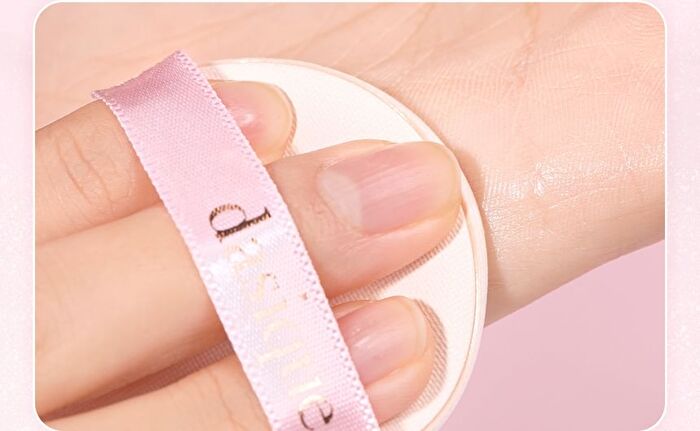 Water Dewy Gel Cushion Heart Edition - 3 Colors - #21C Cool Rosy