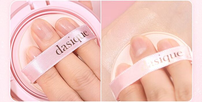 Water Dewy Gel Cushion Heart Edition - 3 Colors - #21C Cool Rosy