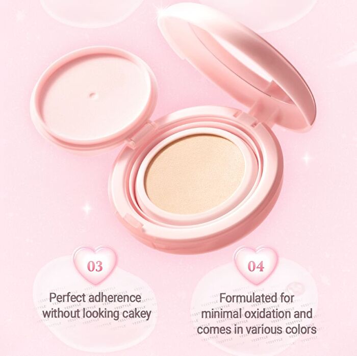 dasique Water Dewy Gel Cushion - 3 Colors - #21C Cool Rosy
