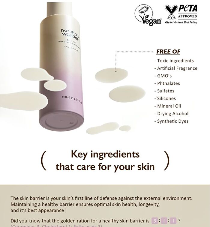 haruharu wonder Black Rice Probiotics Barrier Essence - 120ml