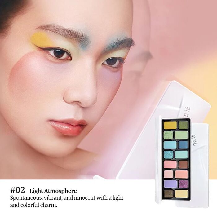 16 Color Eyeshadow Palette - Light Atmosphere - #Light Atmosphere