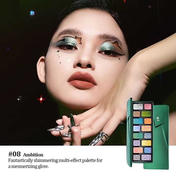 16 Color Eyeshadow Palette - Ambition - #08 Ambition - 14.5g