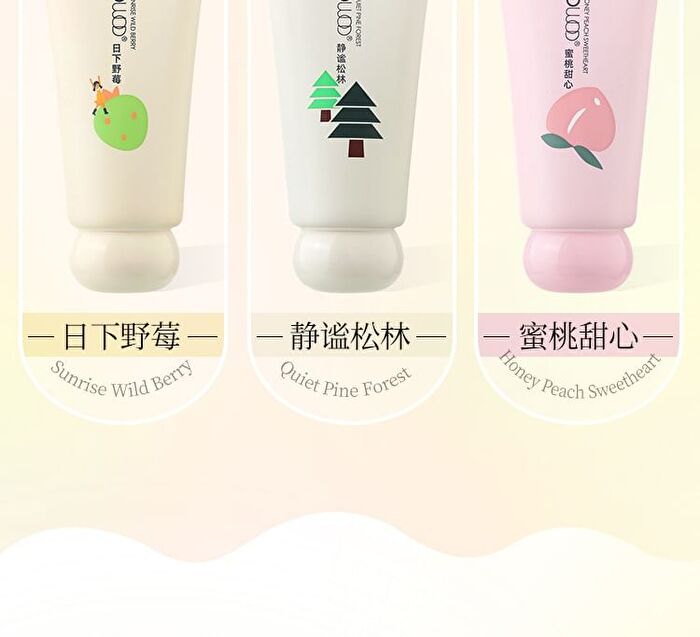 Wodwod Moisturizing Fragrance Hand Cream - 3 Flavors - 02# Quiet Pine Forest - 60g