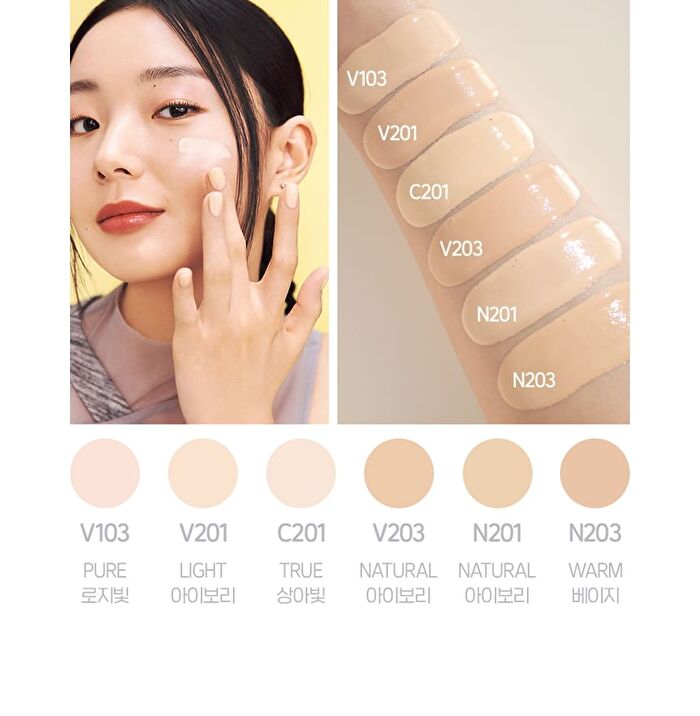 Inklasting Foundation Healthy Glow - 6 Colors - #V103