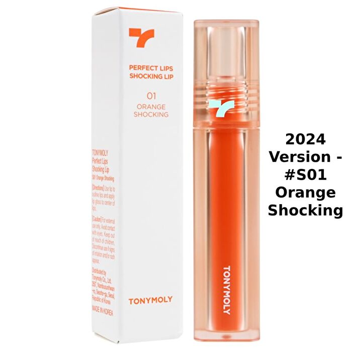 Perfect Lips Shocking Lip Tint - 14 Colors - 2024 Version - #02 Tomato Shocking