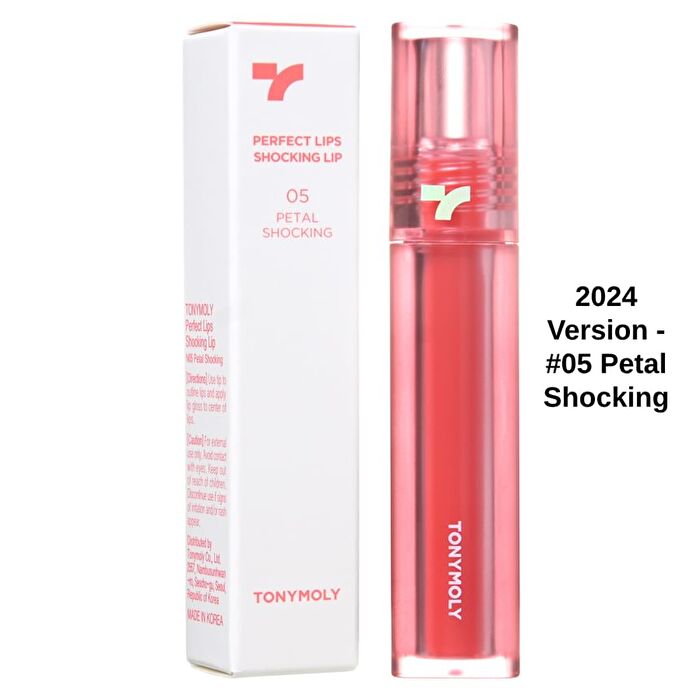 Perfect Lips Shocking Lip Tint - 14 Colors - 2024 Version - #03 Coral Shocking