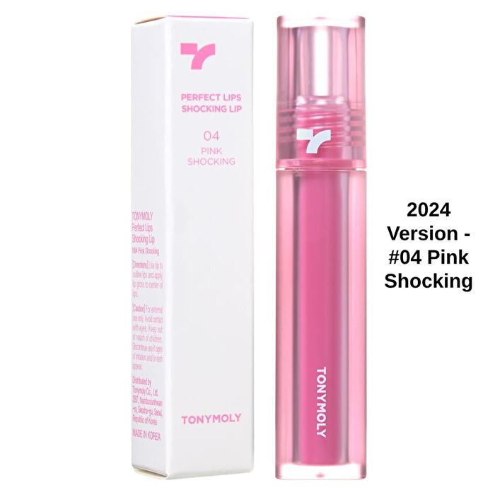 Perfect Lips Shocking Lip Tint - 15 Colors - 2024 Version - #04 Pink Shocking