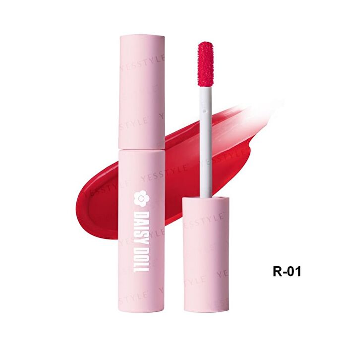 DAISY DOLL Watery Lip Tint - R-01 Clear Red