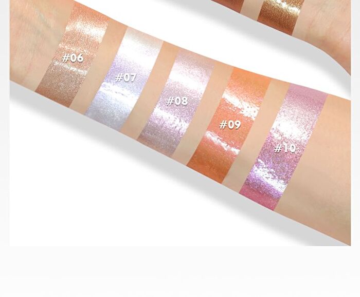 Crystal Liquid Highlighter & Blusher - 10 Colors - 07# - 8g