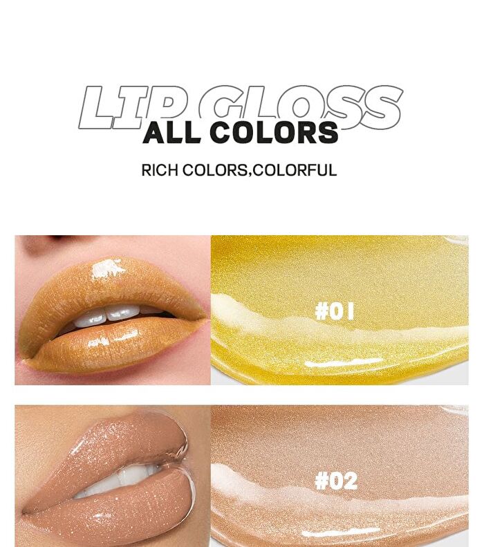 Shiny Moisturizing Lip Gloss - 8 Colors - 07# - 10g