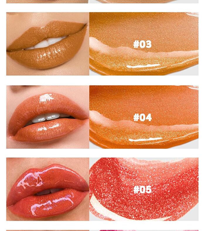Shiny Moisturizing Lip Gloss - 8 Colors - 07# - 10g