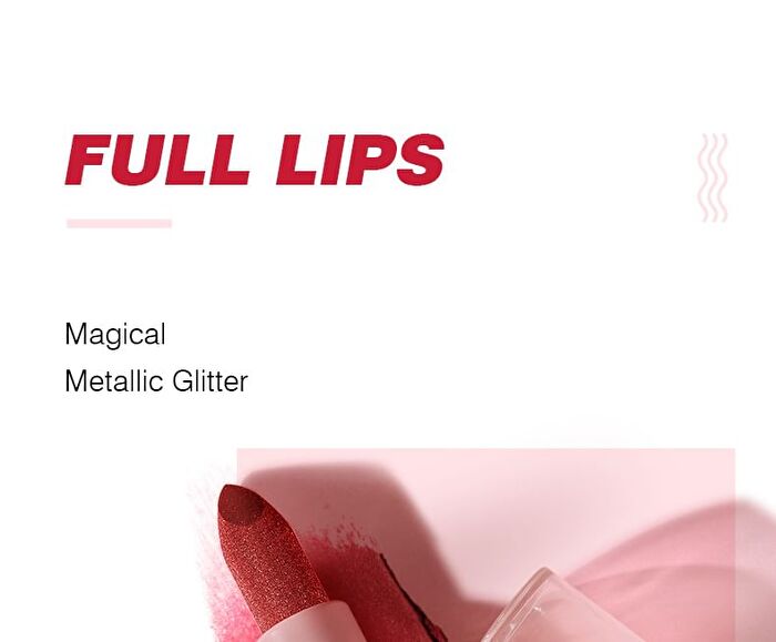 Shining Metallic Pearlescent Lipstick - 10 Colors - 05# - 3.5g