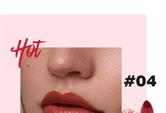 Shining Metallic Pearlescent Lipstick - 10 Colors - 05# - 3.5g