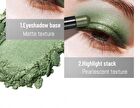 Dual-Ended Smokey Eyeshadow Stick - 6 Colors - 06# Black - 3.5g