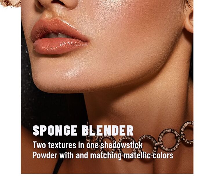 Dual-Ended Smokey Eyeshadow Stick - 6 Colors - 06# Black - 3.5g