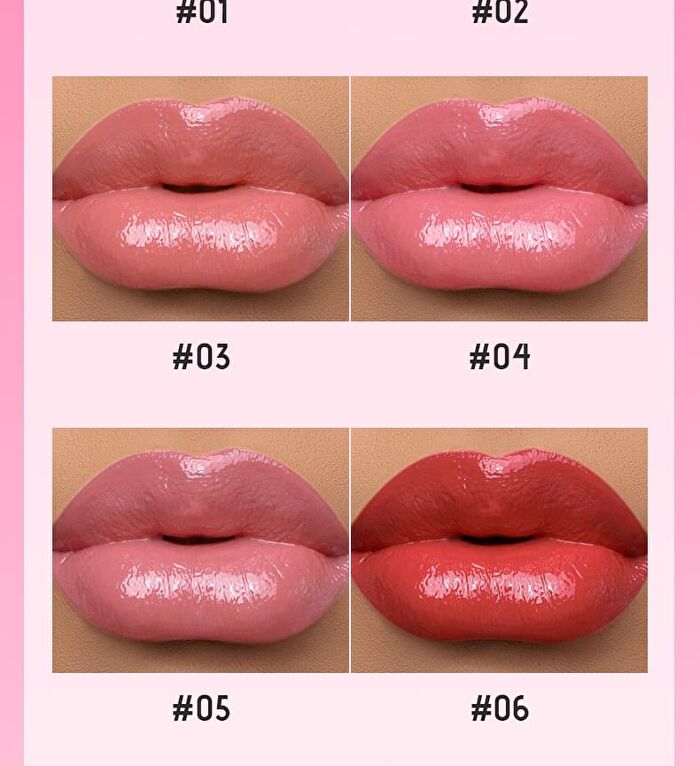 High-Pigment Plumping Lip Gloss - 14 Colors - 04# - 8g