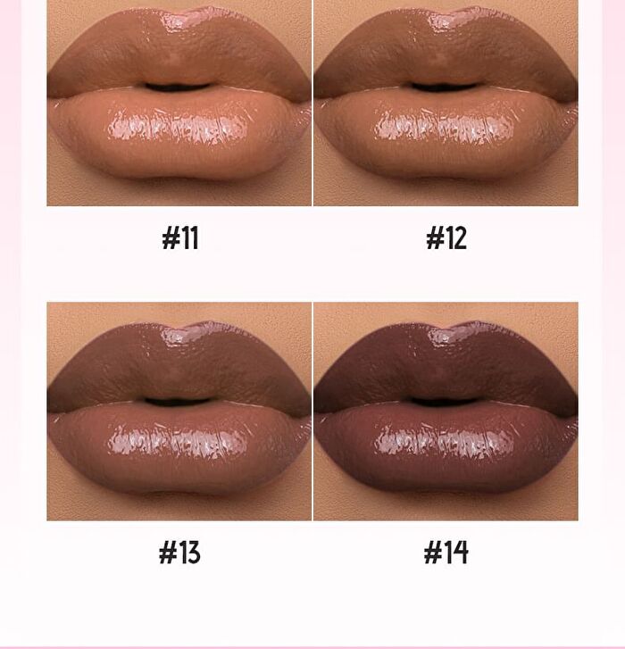 High-Pigment Plumping Lip Gloss - 14 Colors - 04# - 8g