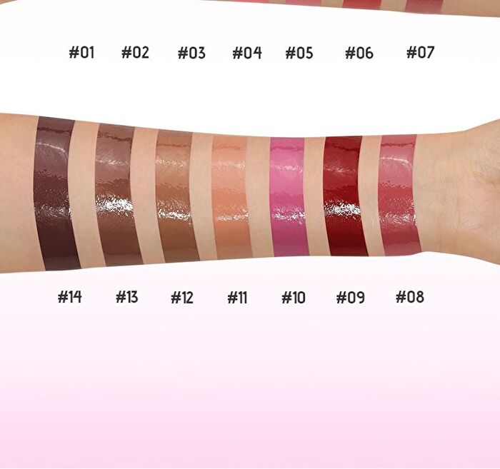 High-Pigment Plumping Lip Gloss - 14 Colors - 04# - 8g