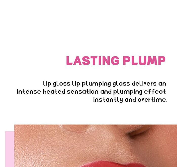 High-Pigment Plumping Lip Gloss - 14 Colors - 04# - 8g