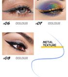 Metallic Color Eyeliner - 8 Colors - 01# - 1.5g