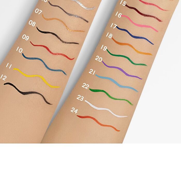 Metallic Color Eyeliner - 8 Colors - 01# - 1.5g