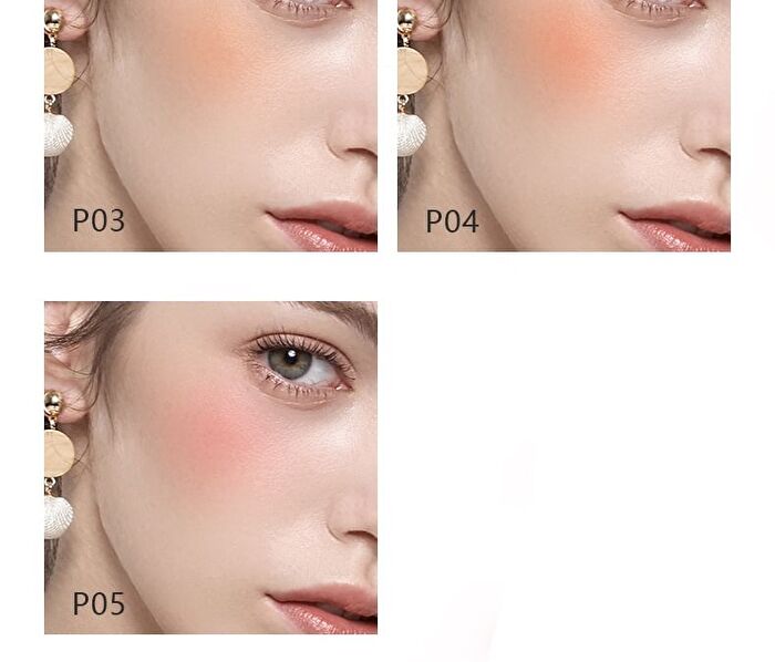 Silky Light Liquid Blush Set - 2 Types - 01# (6g x 5pcs)