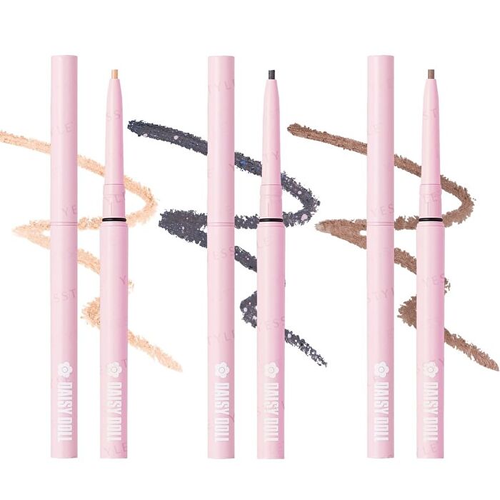 DAISY DOLL Creamy Liner - 02 Sheer Black Glitter