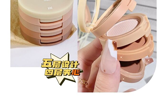 Eyeshadow and Blush Palette - 3 Colors - #M3