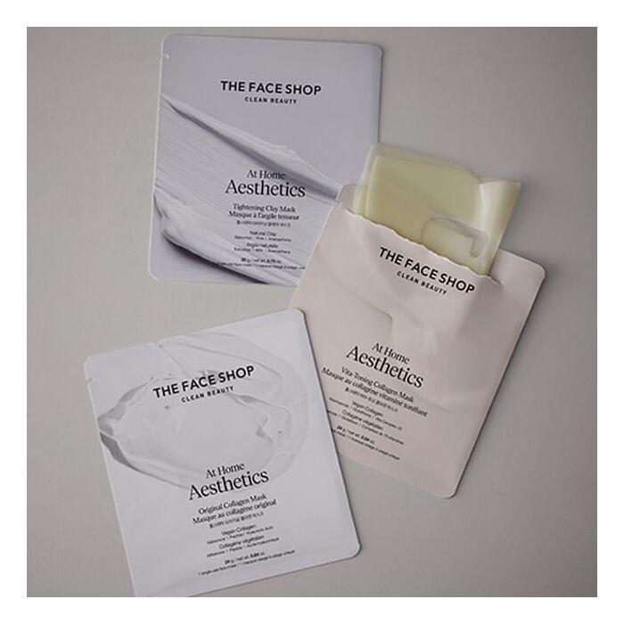 At Home Aesthetics Mask Sheet - 3 Types - Tightening Clay