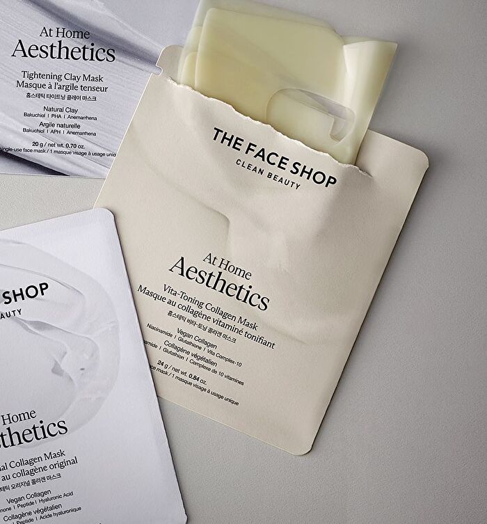 At Home Aesthetics Mask Sheet - 3 Types - Vita-Toning Collagen