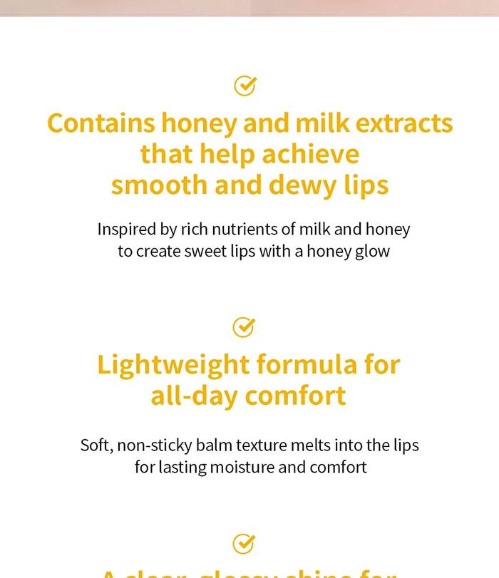 Honey & Milk Daily Lip Mask - 3 Types - Berry