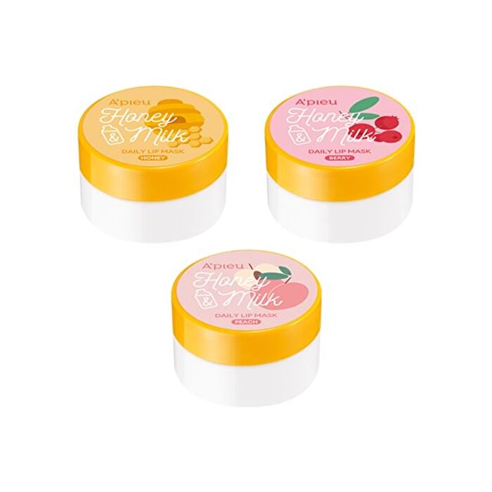 Honey & Milk Daily Lip Mask - 3 Types - Berry