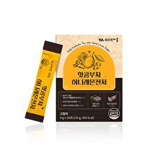 Vitamin village Daily Kombucha Tea with Honey Lemon Ginger - 4g x 30 sticks