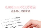 Smooth Liquid Eyeliner - 4 Colors - #01 - 0.6ml