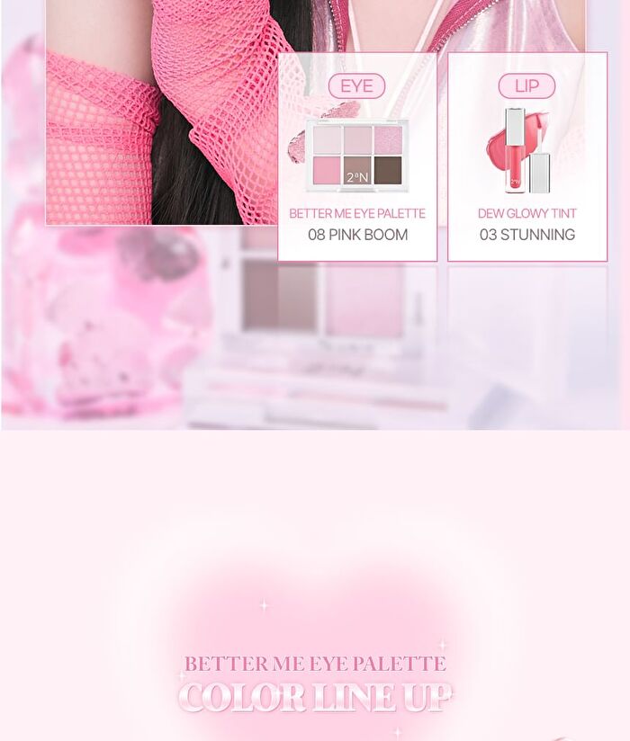 Better Me Eye Palette - 8 Colors - #01 Sunlit
