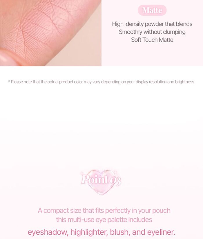 Better Me Eye Palette - 8 Colors - #02 Fairy