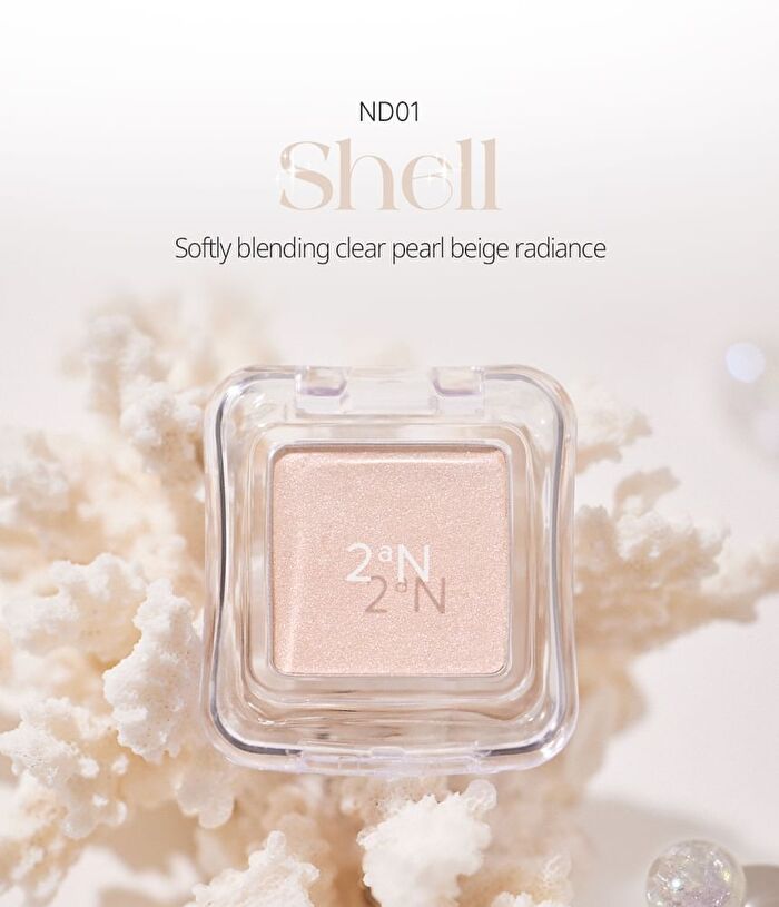 Pure Glash Highlighter - 4 Colors - #ND01 Shell