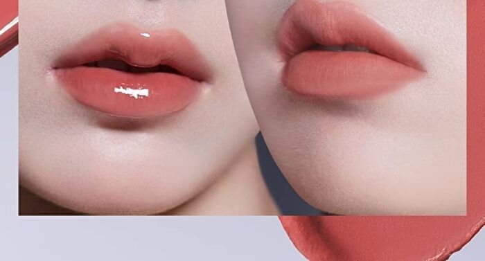 Dual-Ended Raincoat Lipstick - 6 Colors - D01 Soft Words (3.5g & 2.5g)