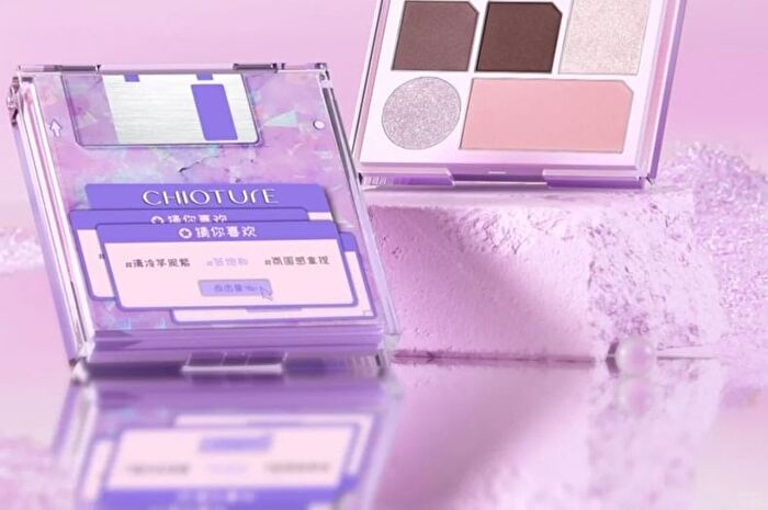 Seven-Color Disk Eyeshadow Palette - 5 Types - 01# Omnipotent - 7.5g