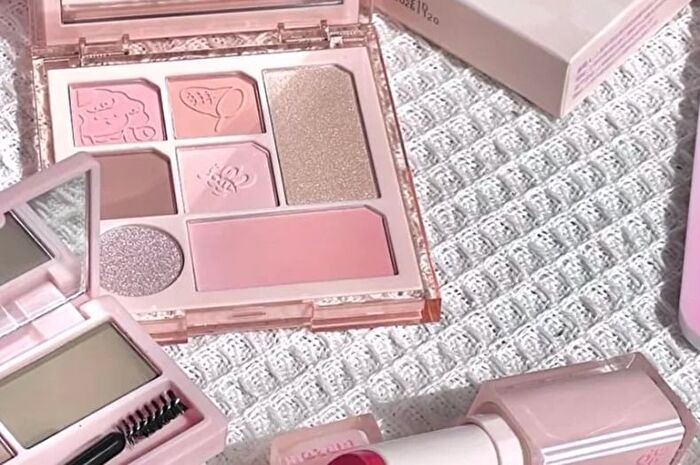 Seven-Color Disk Eyeshadow Palette - 5 Types - 06# Creamy Apricot - 7.5g