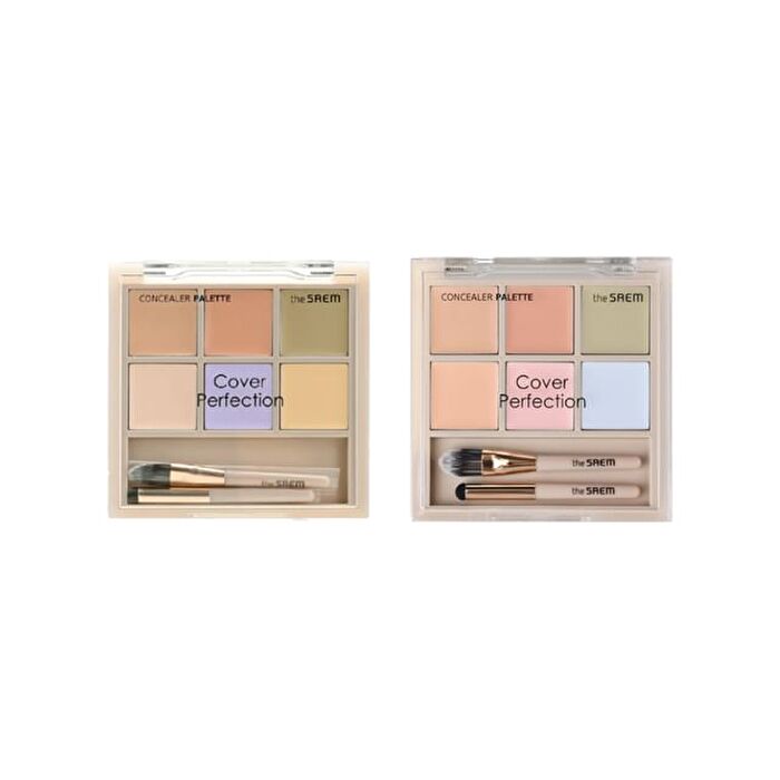 Cover Perfection Concealer Palette - 2 Colors - #02 Cover & Light