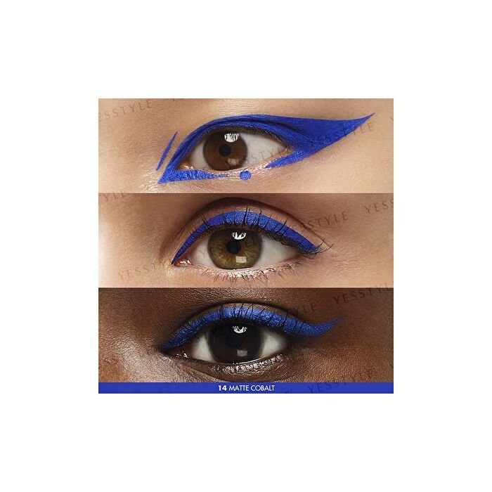 Aqua Resist Color Ink Liquid Eyeliner - 14 Matte Cobalt
