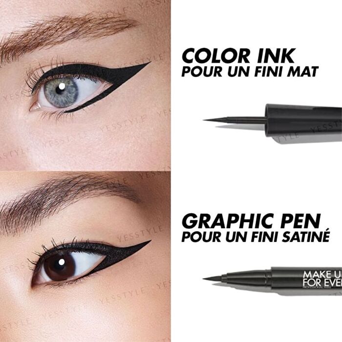 Aqua Resist Color Ink Liquid Eyeliner - 14 Matte Cobalt