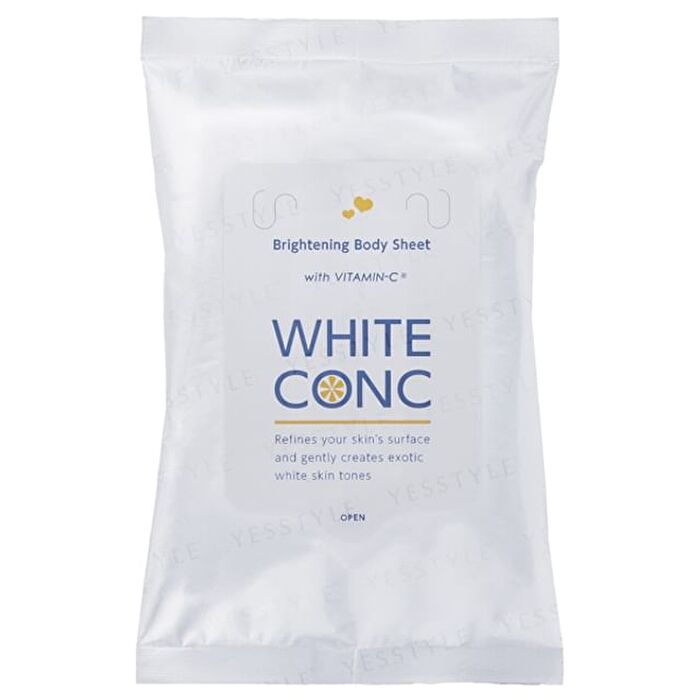 White Conc Brightening Body Sheet with Vitamin C - 18 pcs