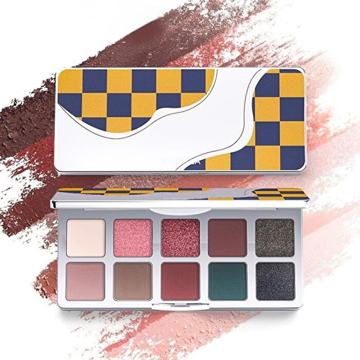 Shedella Matte Eyeshadow Palette - Dazzle Shades - #CB-201 - 10g