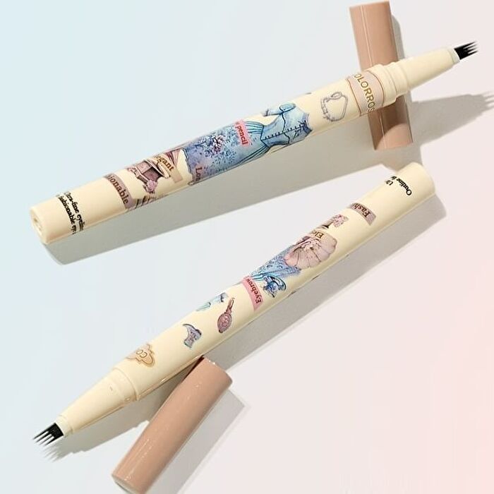 Colorrose Star Moon Four-Pronged Liquid Eyebrow Pencil - 3 Colors - CR1043# Tea Gray - 600mg