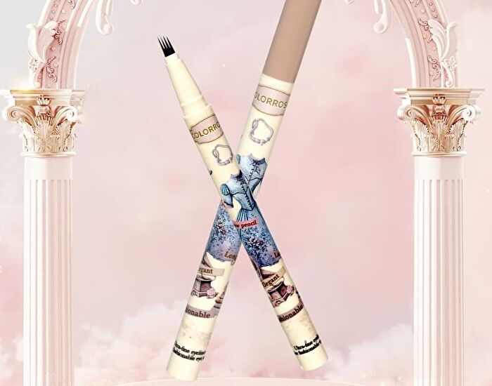 Colorrose Star Moon Four-Pronged Liquid Eyebrow Pencil - 3 Colors - CR1044# Light Brown - 600mg